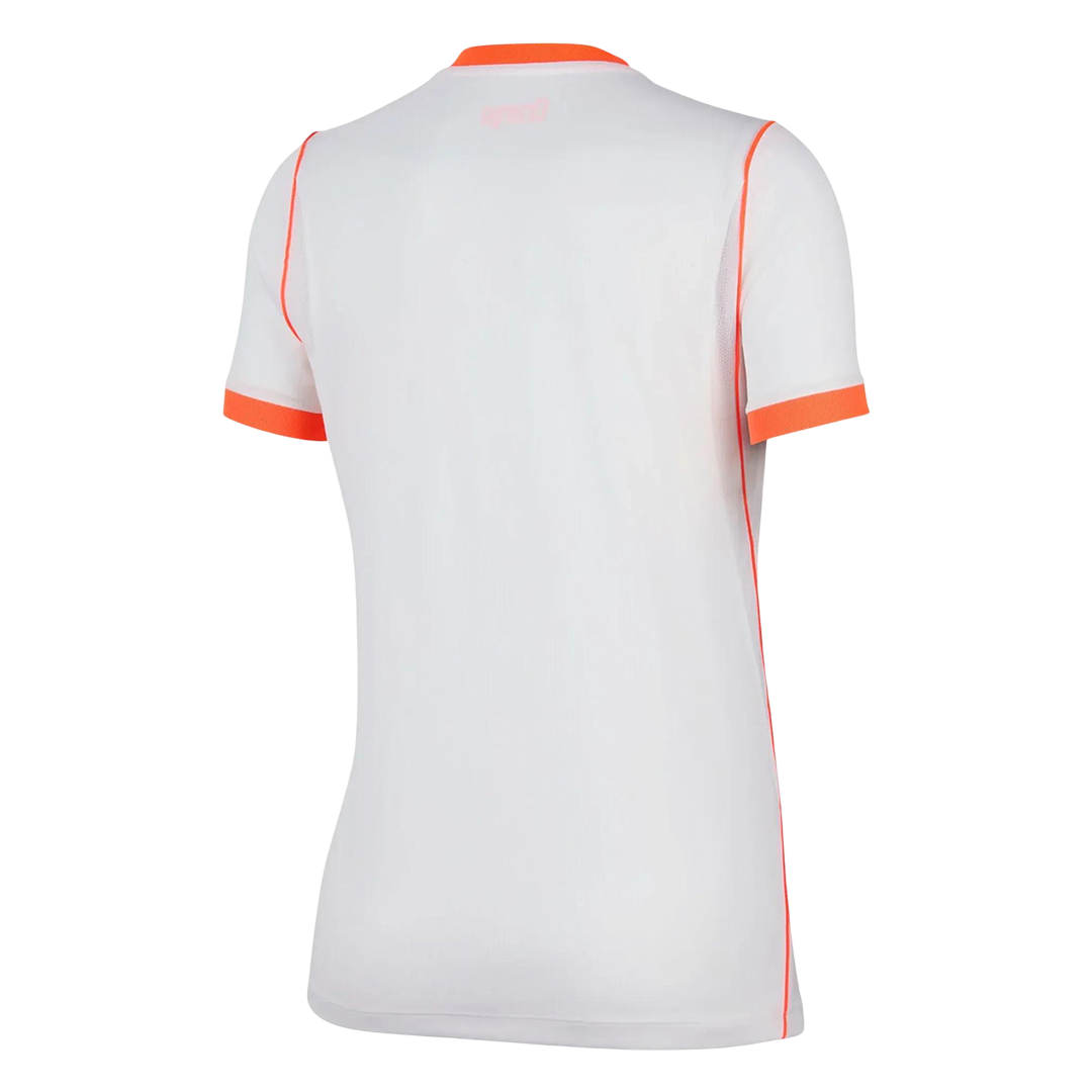 Női Netherlands Idegenbeli Futball Mez 2026 Fehér