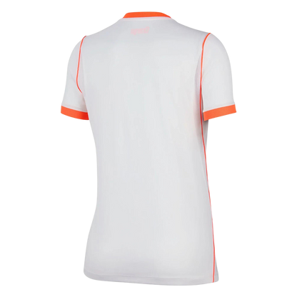 Női Netherlands Idegenbeli Futball Mez 2026 Fehér