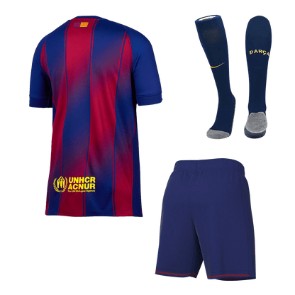 Barcelona Otthon Mez Szett (Mez + Nadrág + Zokni) 2025/26- Piros&Kék