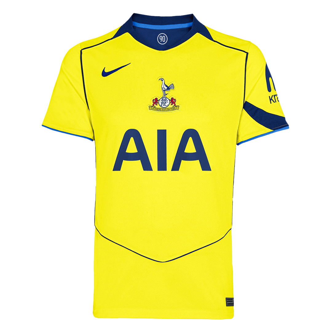Tottenham Hotspur Harmadik Mez 2025/26 Sárga