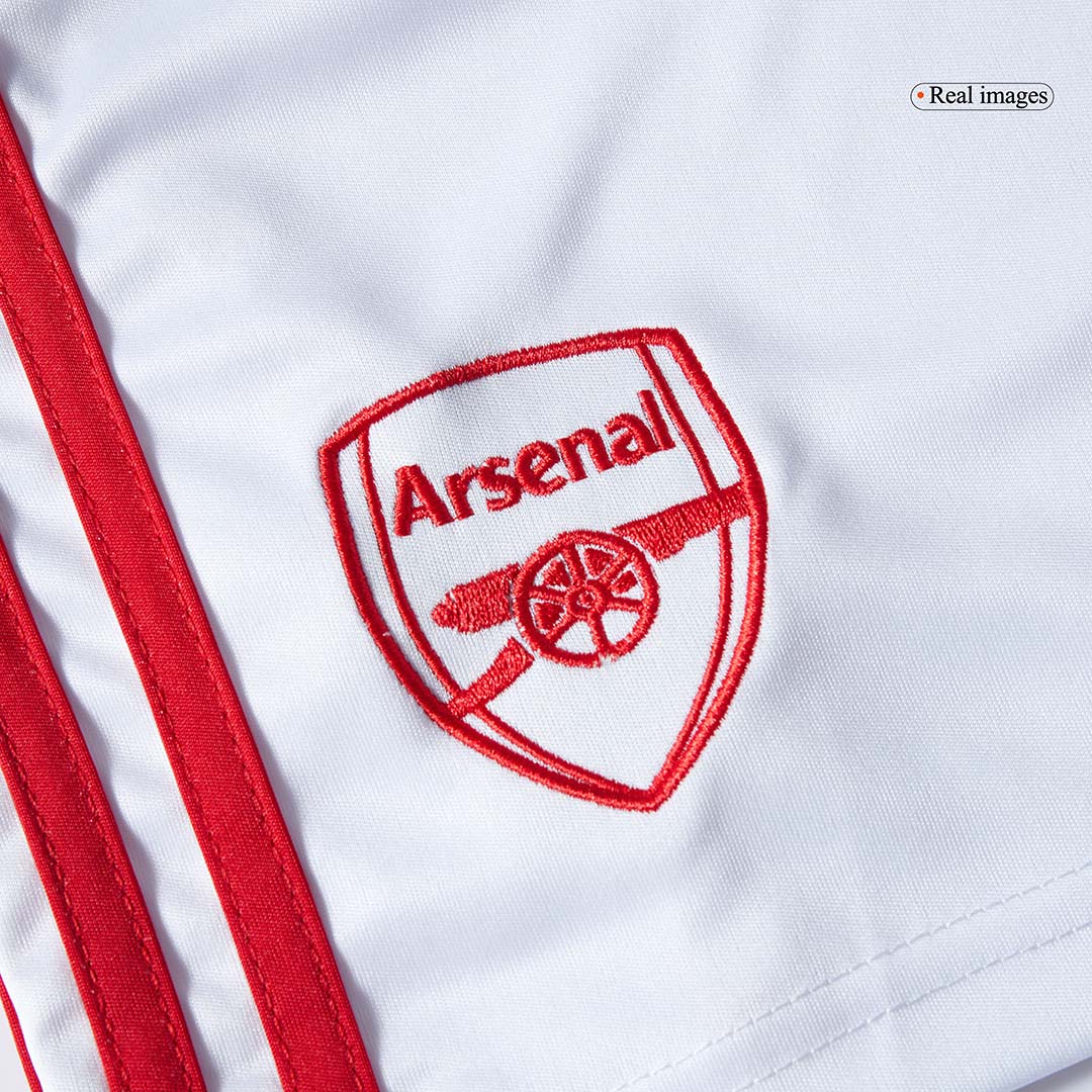 Gyerekek Arsenal Otthoni Soccer Mez Készlet(Mez+Rövidnadrág) 2025/26 Piros