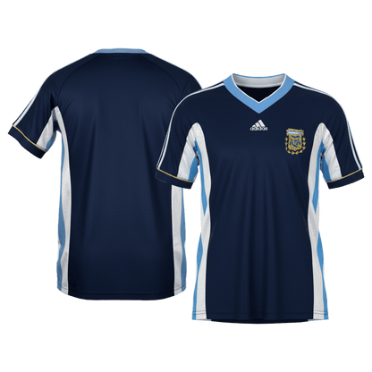 Argentina Idegenbeli Retro Futball Mez 1998