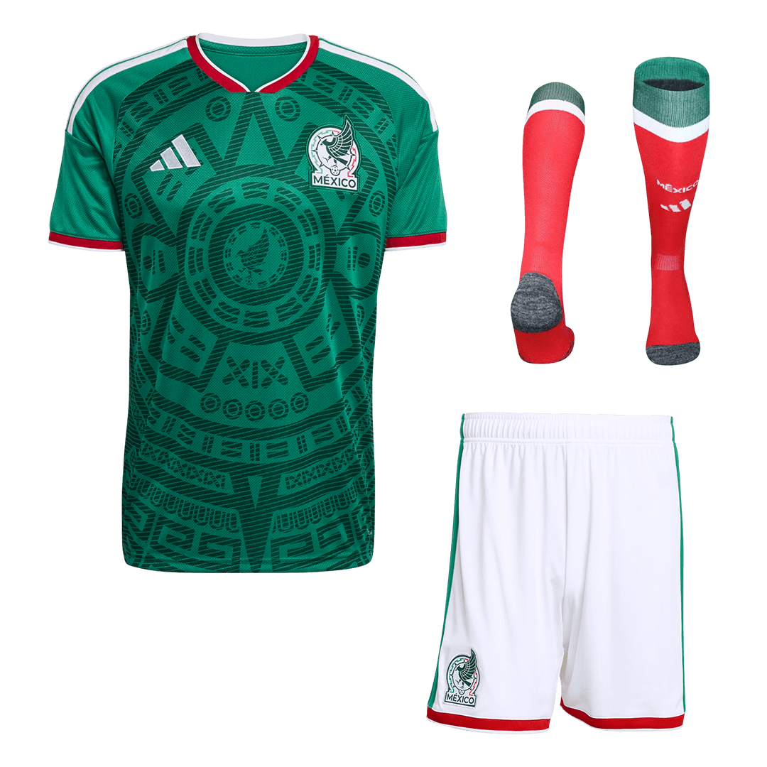 Mexico Hazai Mez Szett (Mez+Nadrág+Zokni) 2026 Zöld
