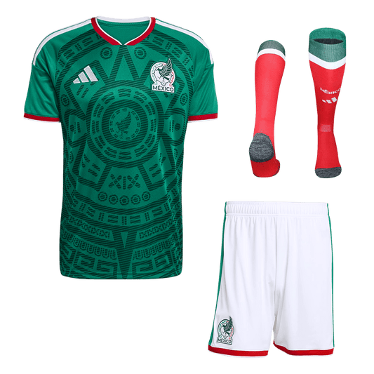 Mexico Hazai Mez Szett (Mez+Nadrág+Zokni) 2026 Zöld