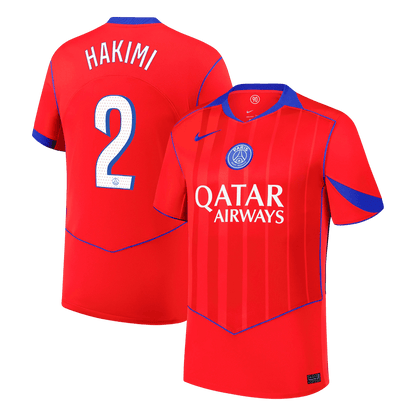 HAKIMI #2 PSG Harmadik Mez 2025/26 Piros