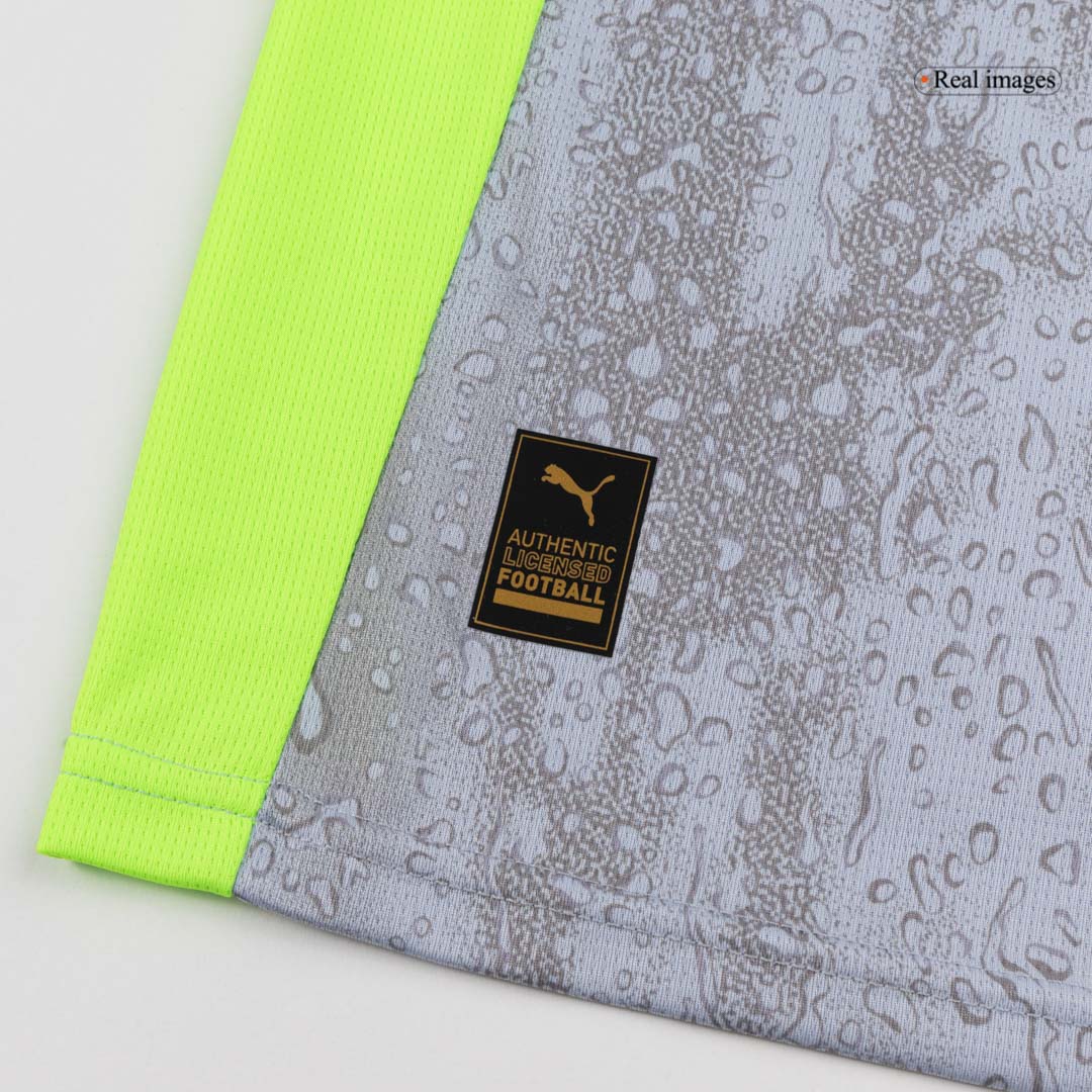 Manchester City Idegenbeli Harmadik Mez Szett (Mez+Nadrág+Zokni) 2025/26 Szürke