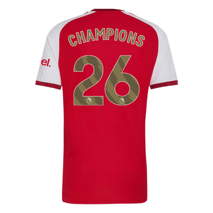 CHAMPIONS #26 Arsenal Játékos Verzió Hazai Mez 2026/27 Piros