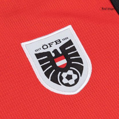 Austria Gyerek Hazai Világbajnoki Mez Készlet(Mez+Nadrág) 2026 Piros
