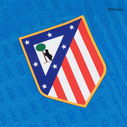 SØRLOTH #9 Atletico Madrid Játékos Verzió Harmadik Mez 2025/26 Kék