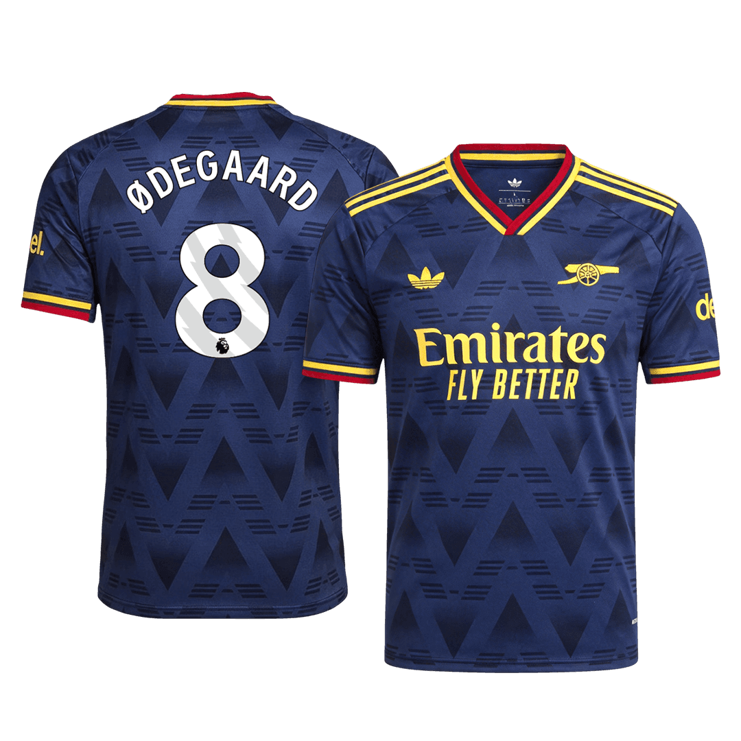 ØDEGAARD #8 Arsenal Játékos Verzió Idegenbeli Mez 2026/27