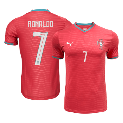 RONALDO #7 Portugal Játékos Verzió Hazai Mez World Cup 2026 Piros