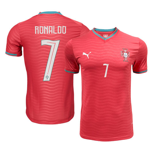 RONALDO #7 Portugal Játékos Verzió Hazai Mez World Cup 2026 Piros