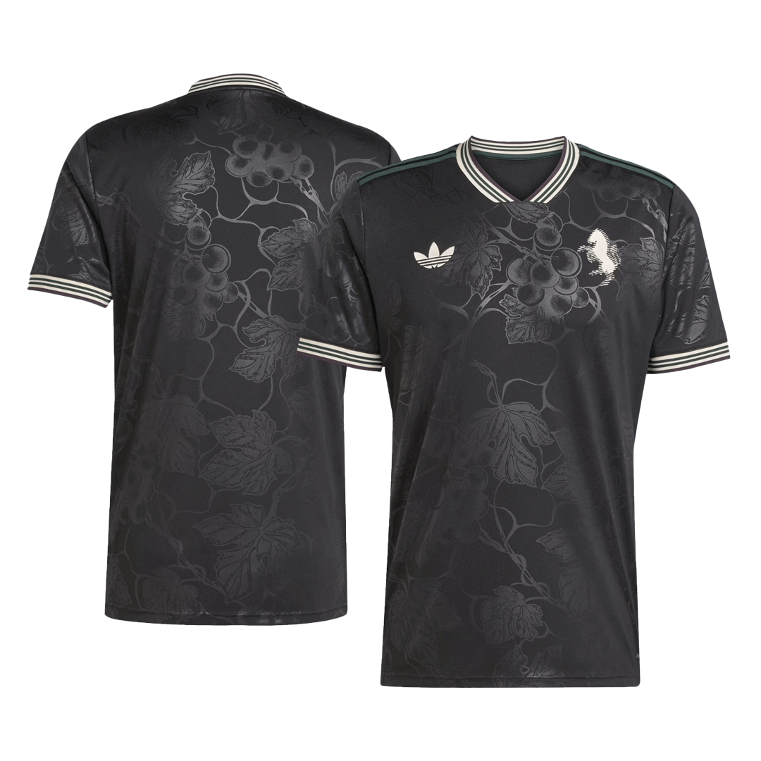 Juventus Idegenbeli Harmadik Mez Szett (Mez+Nadrág) 2025/26 Fekete