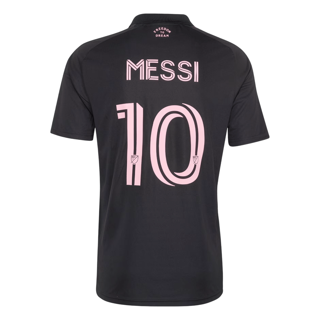 MESSI #10 Inter Miami CF Idegenbeli Mez 2026 Fekete