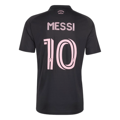 MESSI #10 Inter Miami CF Idegenbeli Mez 2026 Fekete