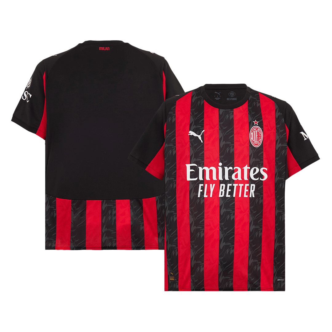 AC Milan Otthoni Soccer Mez 2025/26 Piros&Fekete
