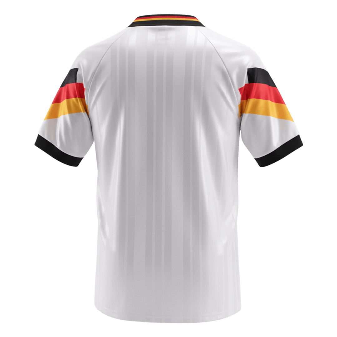 Germany Hazai Retro Futball Mez 1992 Fehér