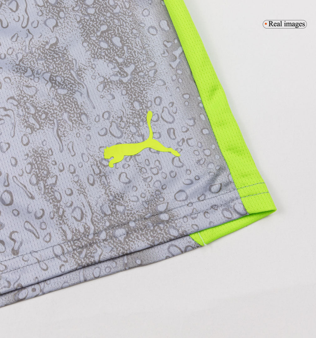 Manchester City Gyerek Harmadik Készlet(Mez+Nadrág+Zokni) 2025/26 Szürke