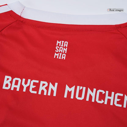 Gyerekek   Bayern Munich Otthon Soccer Mez Készlet(Mez+Rövidnadrág) 2025/26 Piros
