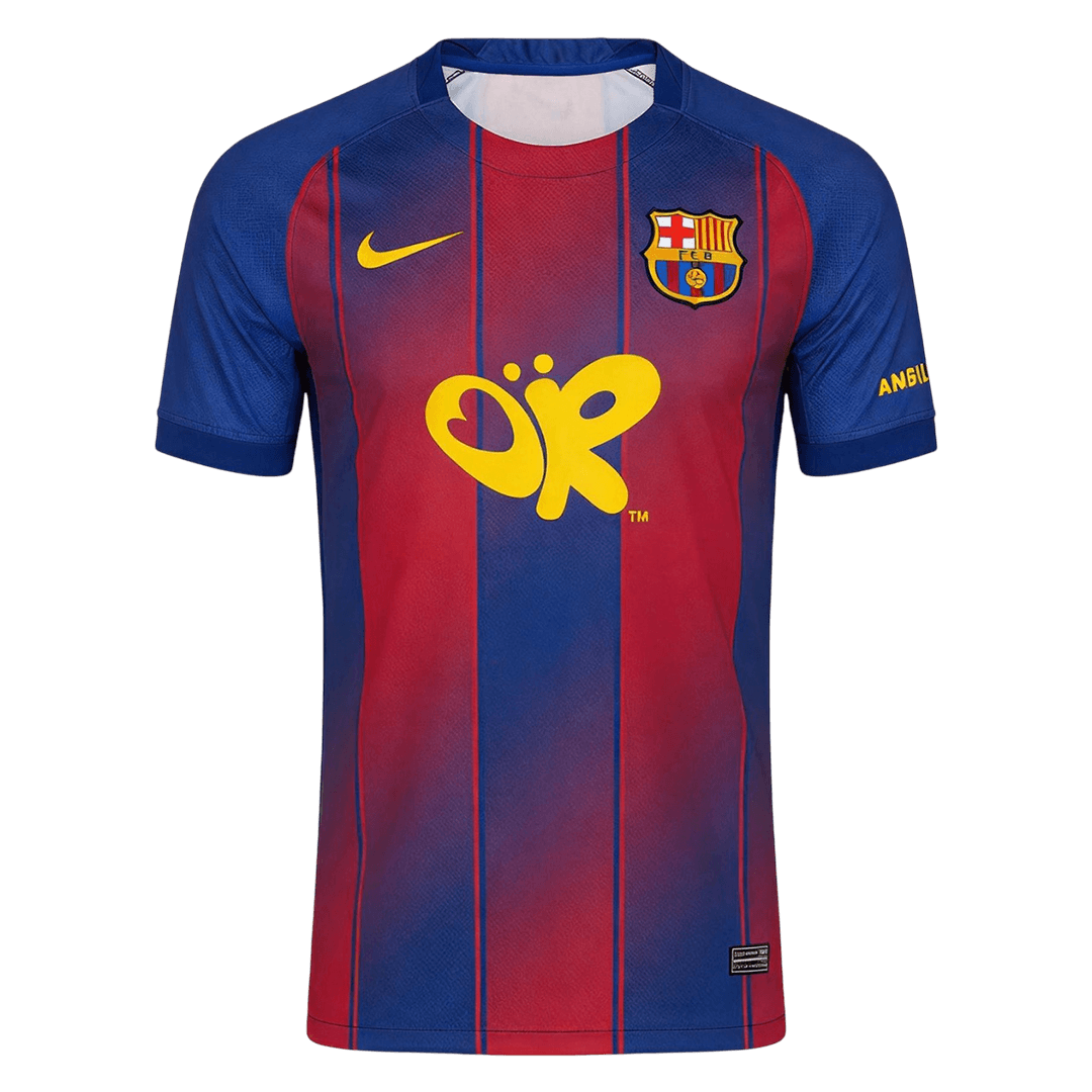 Barcelona Hazai Mez 2025/26 Piros&Kék