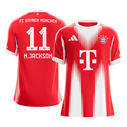 N.JACKSON #11 Bayern Munich
 Otthon Futball Mez 2025/26 Piros