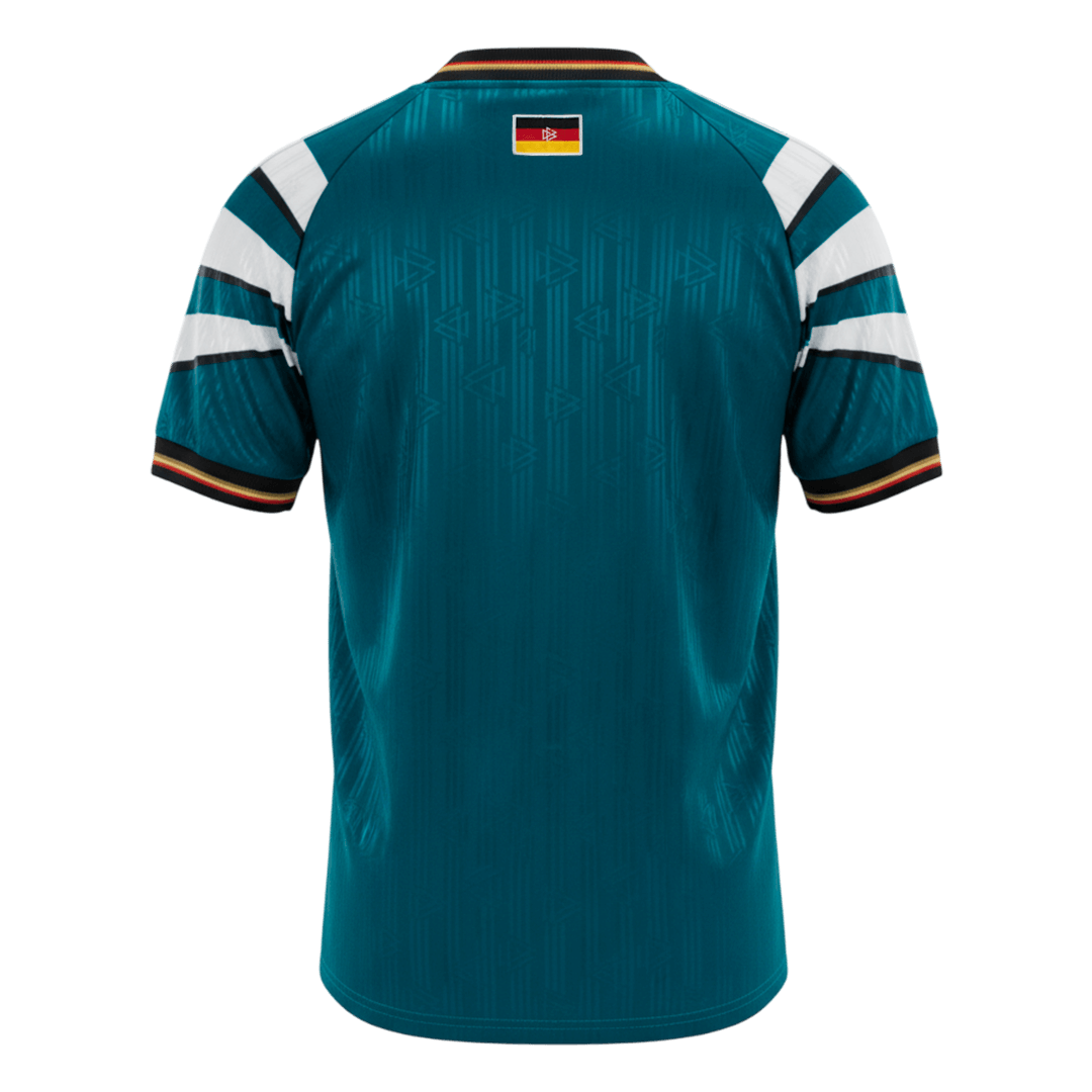 Germany Idegenbeli Retro Futball Mez 1996/97 Zöld