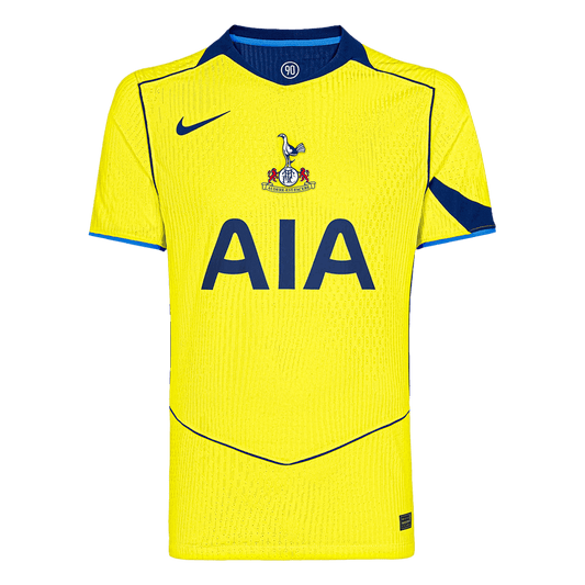Tottenham Hotspur Játékos Idegenbeli Harmadik Mez 2025/26 Sárga