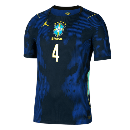 MARQUINHOS #4 Brazil Játékos Verzió Idegenbeli Mez Világbajnoki 2026