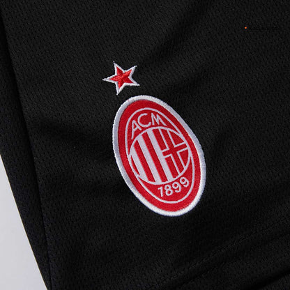 AC Milan Otthoni Soccer Rövidnadrág 25/26 Fekete