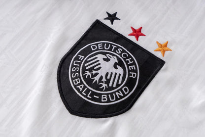 Germany Hazai Retro Futball Mez 1996 Fehér