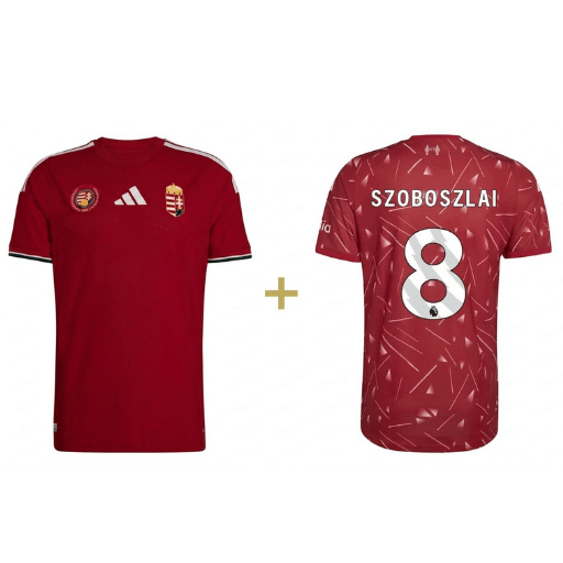 Magyarország × SZOBOSZLAI #8 Liverpool Mez Duopack
