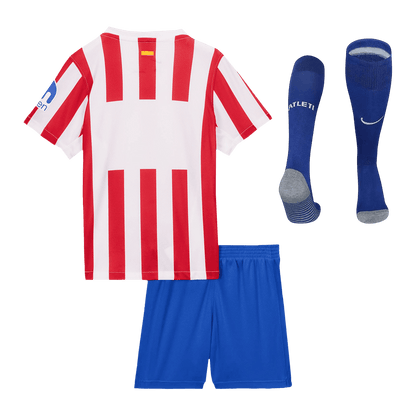Gyerek Atletico Madrid 
Otthoni 
Mez 
Készlet (Mez + Nadrág + Zokni) 
2025/26