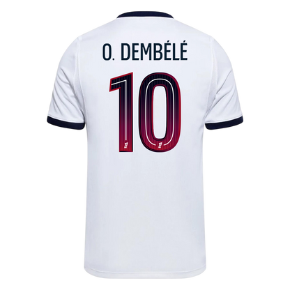 O. DEMBÉLÉ #10 PSG Idegenbeli Mez 2026/27 Fehér