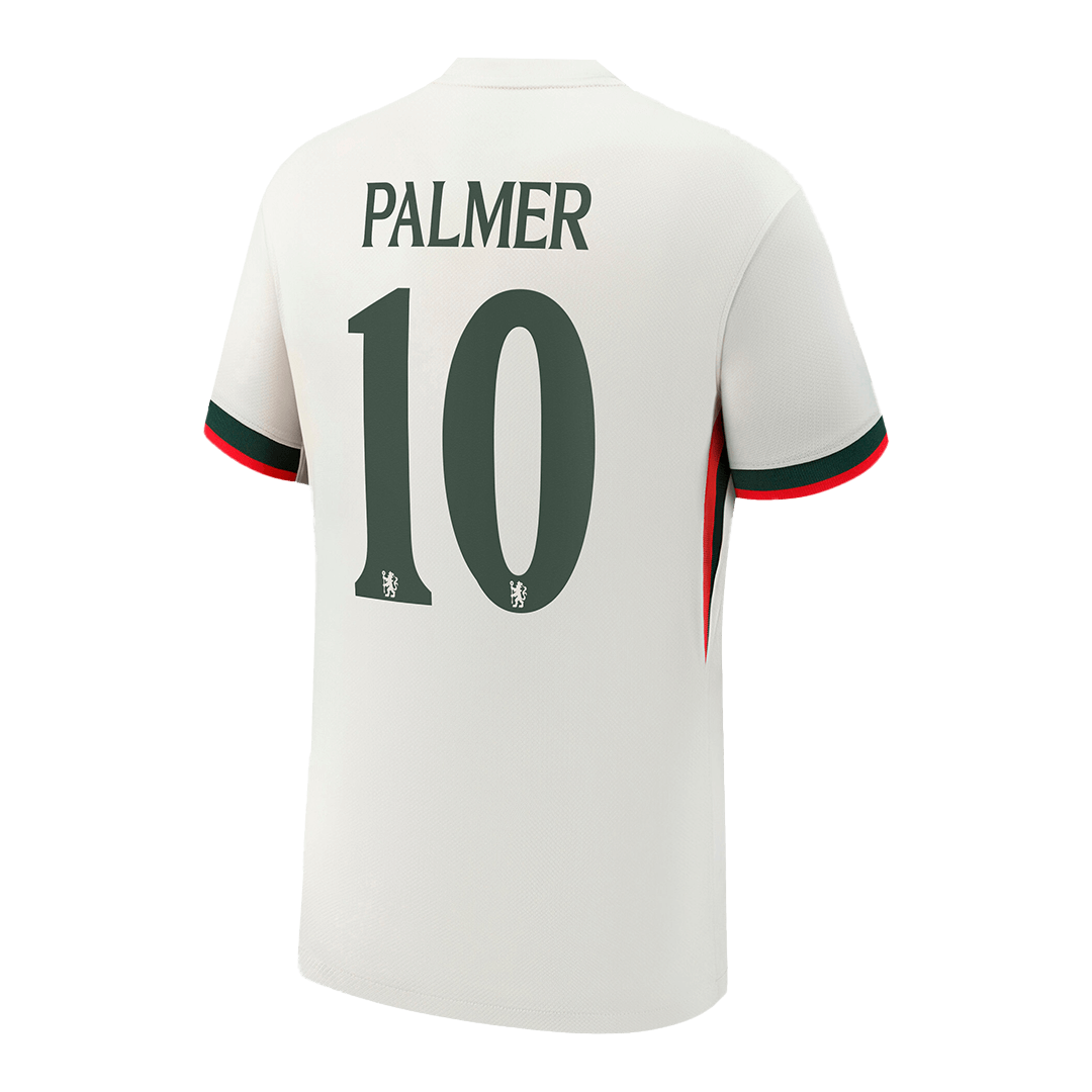 PALMER #10 Chelsea Idegenbeli Soccer Mez 2025/26 Fehér - UCL