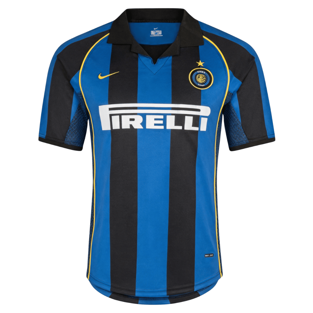 Inter Milan Hazai Retro Futball Mez 2001/02