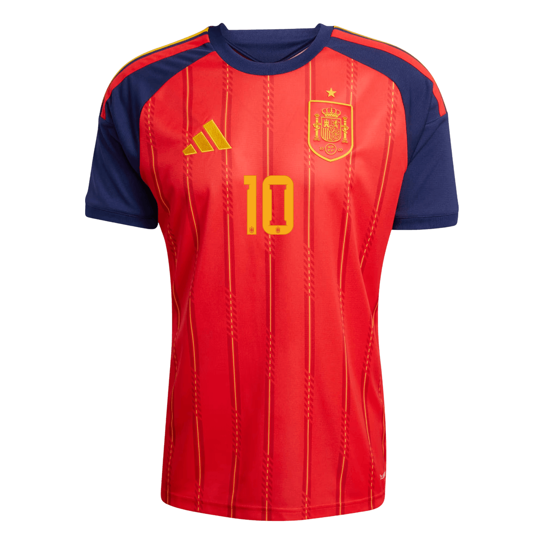 OLMO #10 Spain Hazai Futball Világbajnoki 2026 Piros