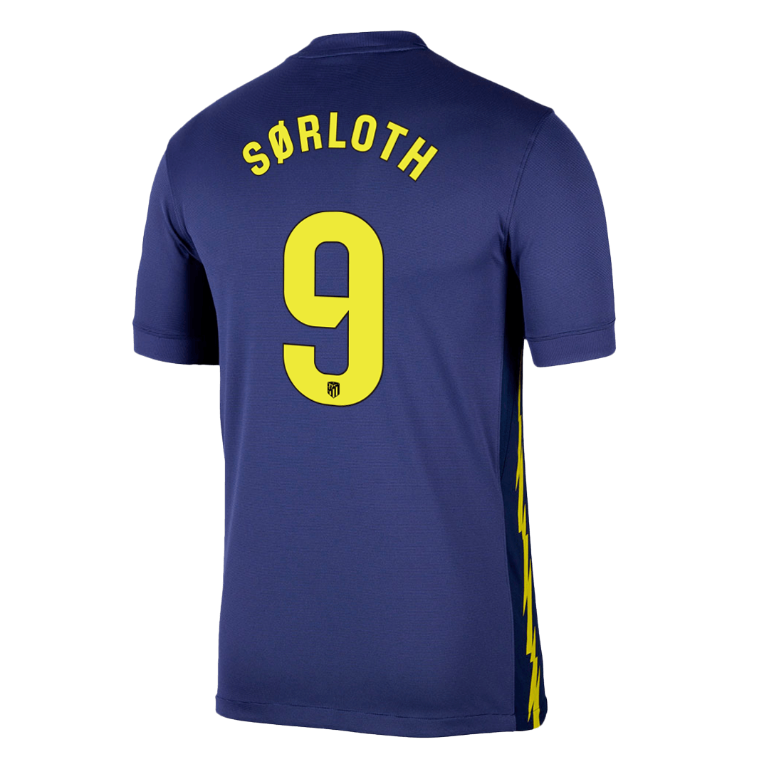 SØRLOTH #9 Atletico Madrid Idegenbeli Mez 2025/26 Sötétkék