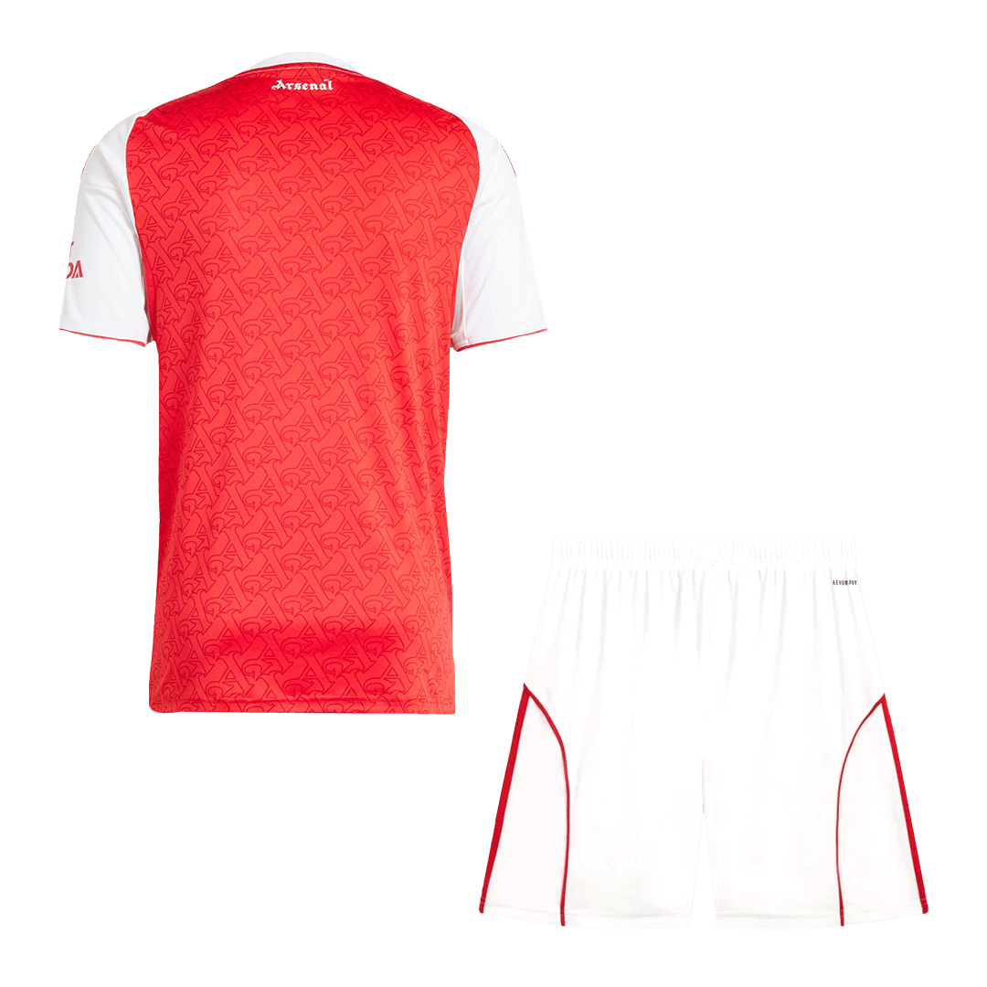 Arsenal Otthon Mez Szett (Mez + Nadrág) 2025/26-Piros