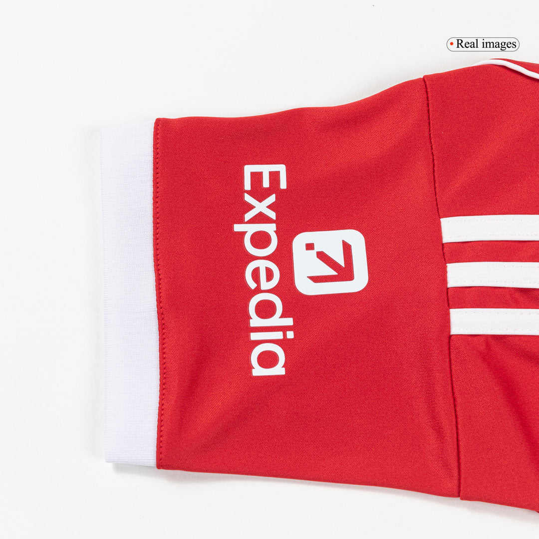 Gyerekek Liverpool Otthon Soccer Mez Készlet(Mez+Rövidnadrág) 25/26 Piros