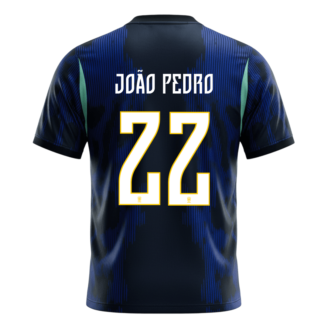 JOÃO PEDRO #22 Brazil Idegenbeli Mez 2026 Sötétkék