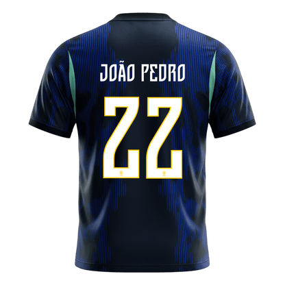 JOÃO PEDRO #22 Brazil Idegenbeli Mez 2026 Sötétkék