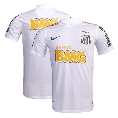 Santos FC Otthon Retro Futball Mez 2011/12 Fehér