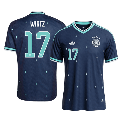 WIRTZ #17 Germany Idegenbeli Világbajnoki Mez 2026 Sötétkék