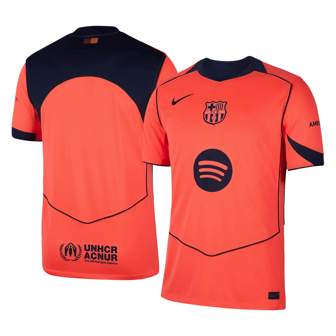 Barcelona Idegen Harmadik 2025/26 Narancs
