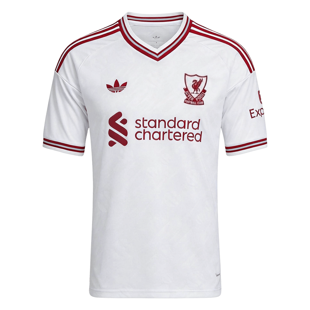VIRGIL #4 Liverpool Idegenbeli Mez 2026/27 Fehér