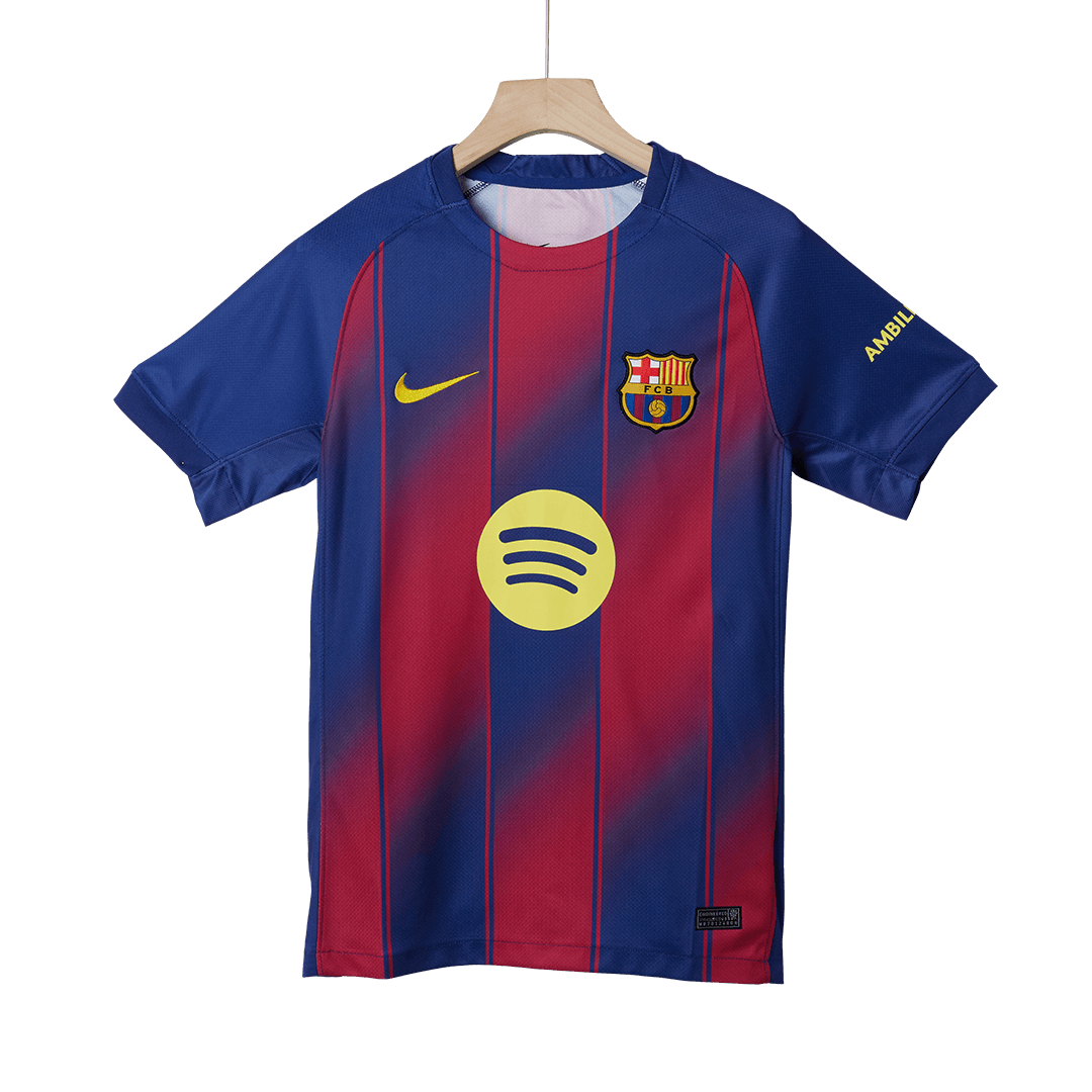 PEDRI #8 Barcelona Otthon Soccer Mez 2025/26 Piros&Kék