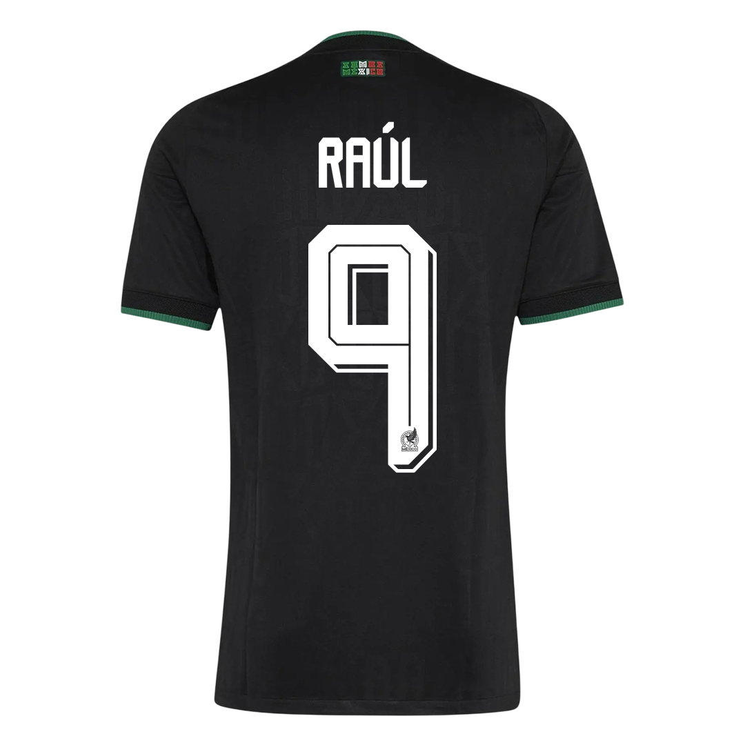 RAÚL #9 Mexico Játékos Verzió Harmadik Mez Világbajnoki 2026 Fekete