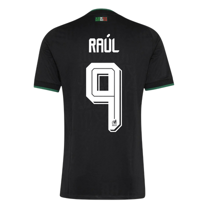 RAÚL #9 Mexico Játékos Verzió Harmadik Mez Világbajnoki 2026 Fekete
