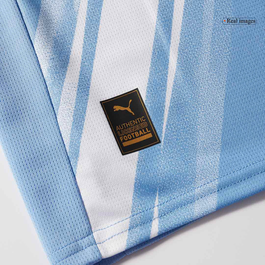 Manchester City Otthon Soccer Mez Készlet(Mez+Rövidnadrág) 2025/26 Kék