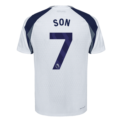 SON #7 Tottenham Hotspur Játékos Otthon Mez 2025/26 Fehér